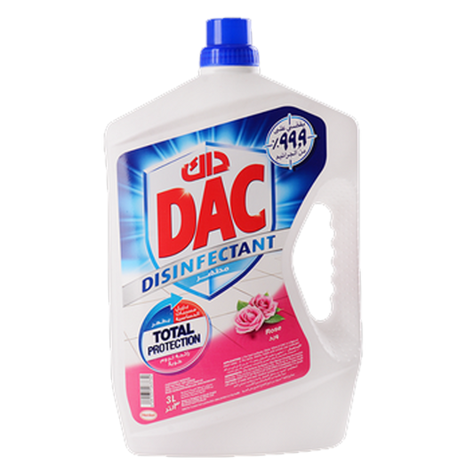 Dac Disinfectant Rose 3 lit داك مطهر ورد 3 لتر