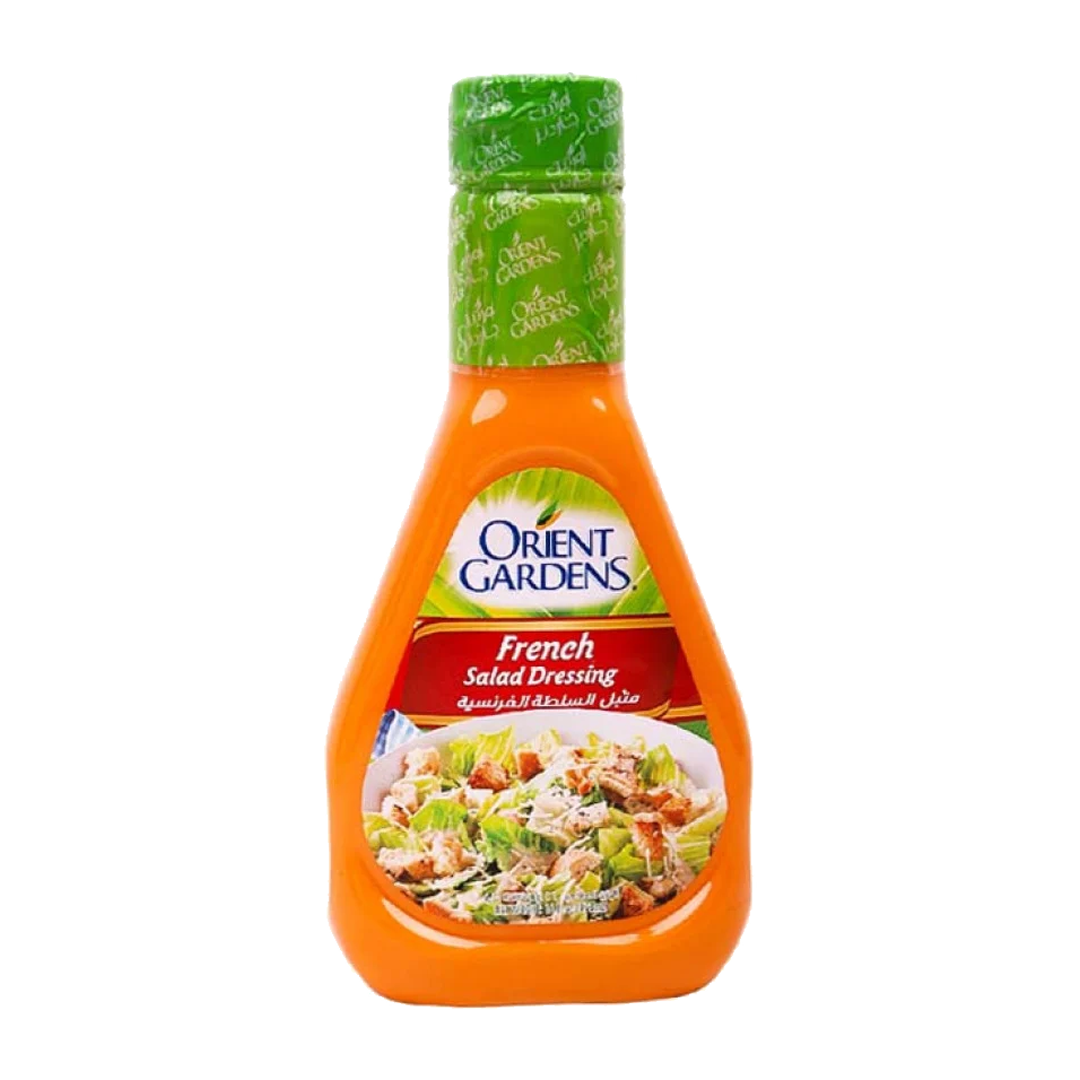 Orient Gardens French Dressing 16oz. متبل السلطة الفرنسية حدائق اورينت 16/12 اونز~