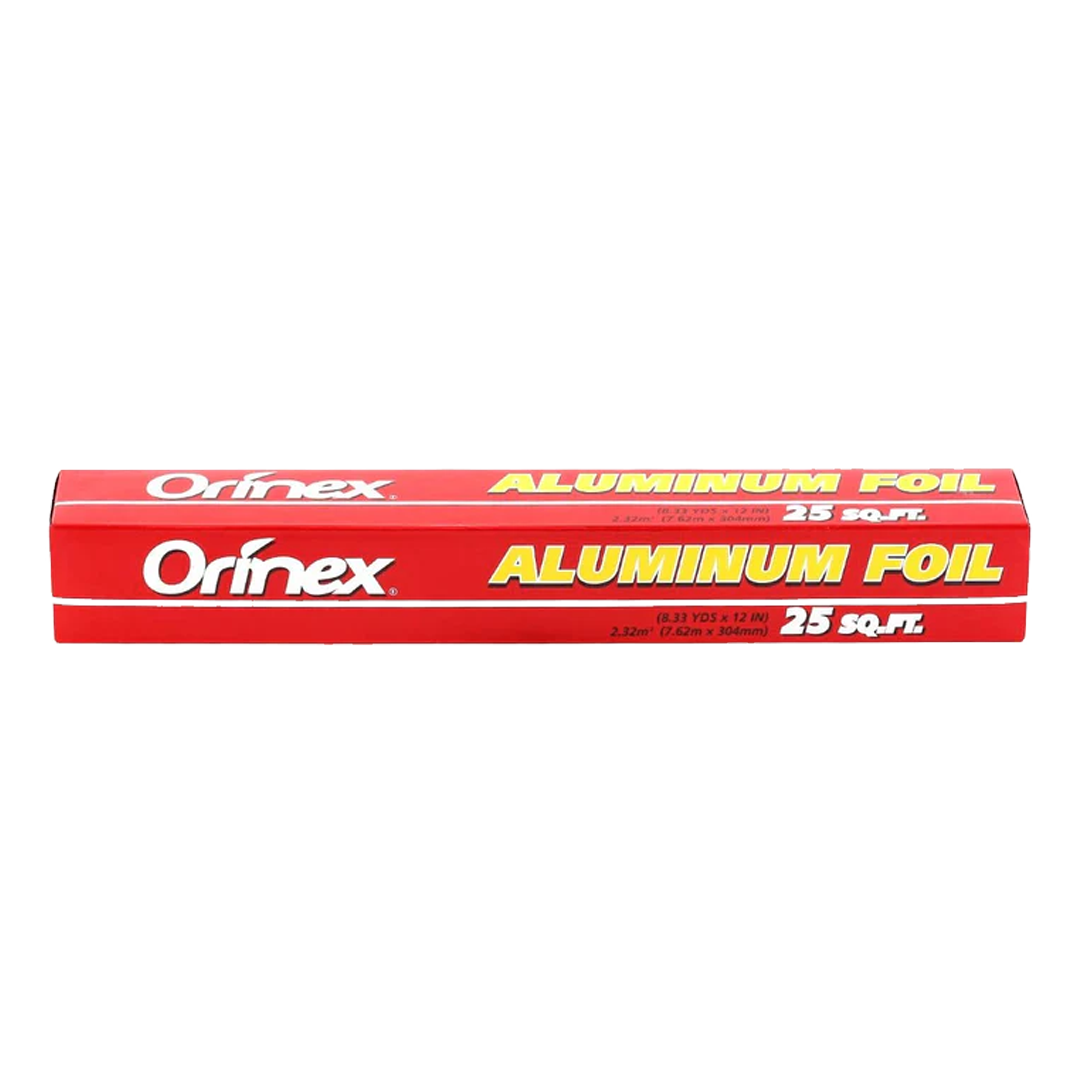 Orinex Aluminum Foil 25sq.ft اورينكس ورق القصدير 25مم