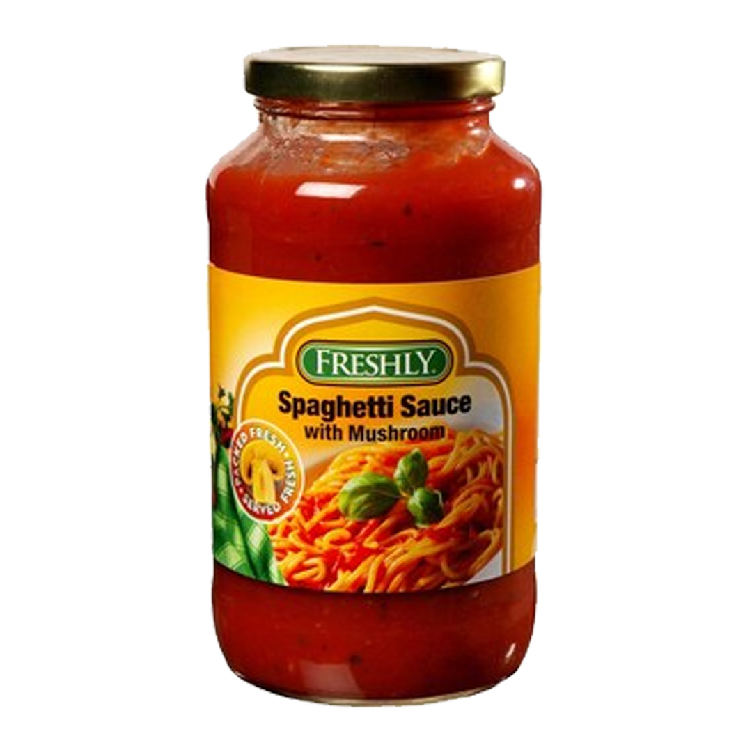 Freshly Spaghetti Sauce Mushroom 680gm فرشلي صلصلة الاسباغتي بالمشروم 680جم
