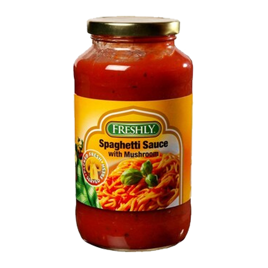 Freshly Spaghetti Sauce Mushroom 680gm فرشلي صلصلة الاسباغتي بالمشروم 680جم