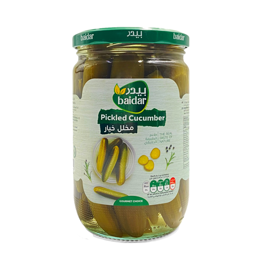Baidar Pickled Cucumber 660gm مخلل خيار بيدر 660 جرام