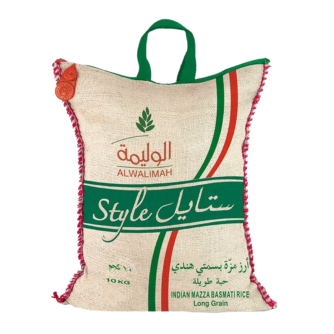 Alwalimah Style Sella Rice 10kg ارز الوليمة استايل 10كيلو