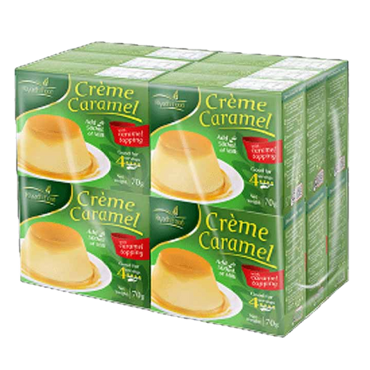 Riyadh Food Creme Caramel 70g رياض فود كريم كراميل 70 جرام