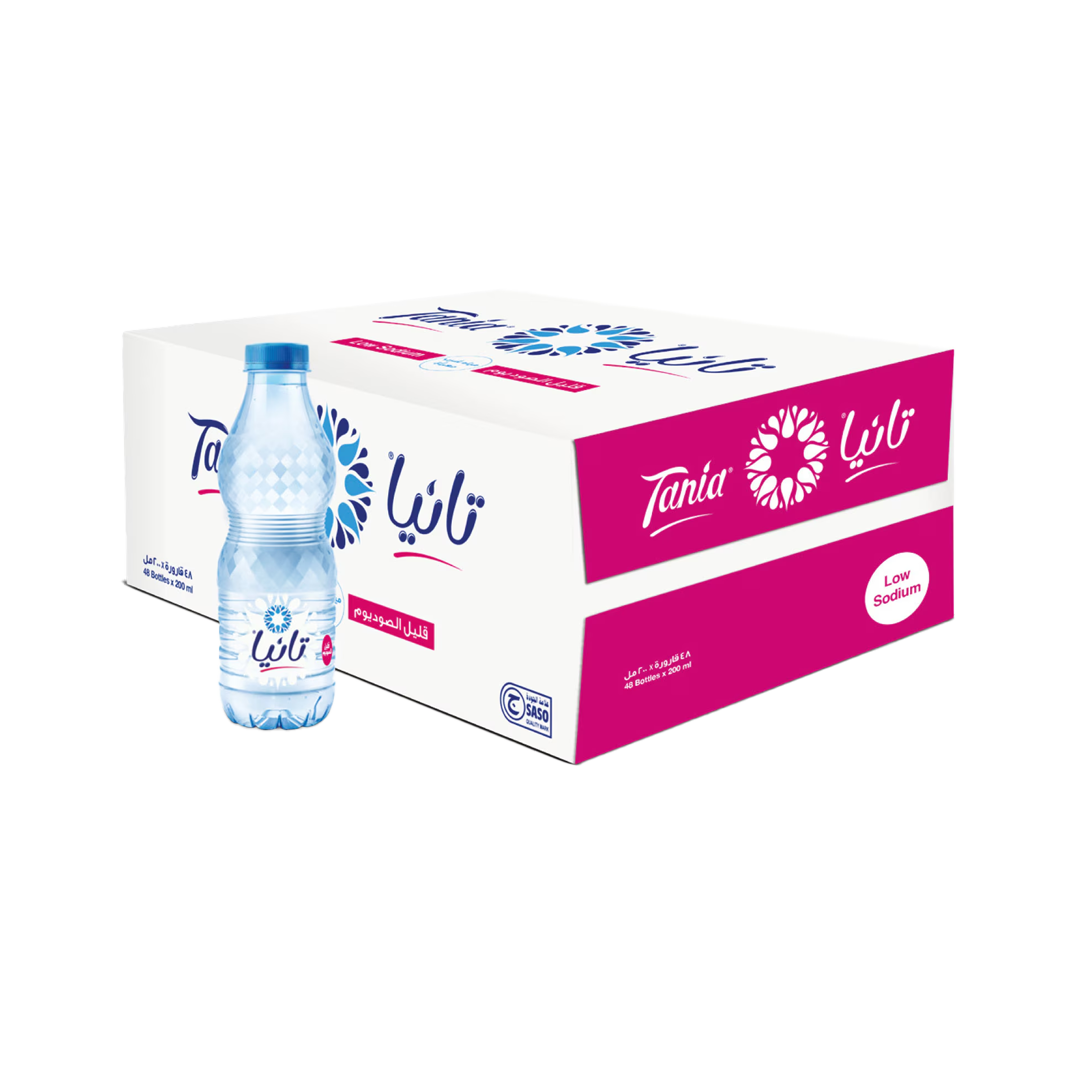 تانيا مياه شرب 200 مل Tania drinking water 200 ml