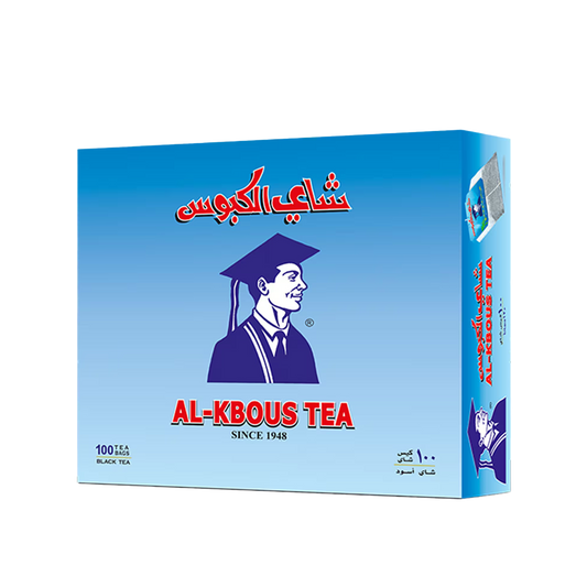 الكبوس شاي 100حبة 200 جرام | AlKbous Tea Bags 100's