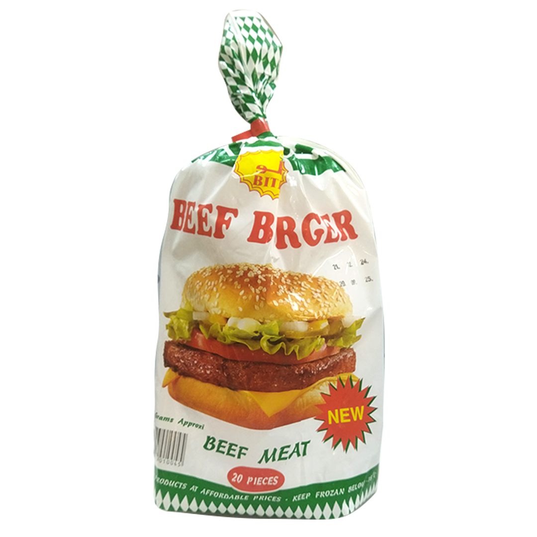 Bitello Beef Burger 1150g بتلو برجر لحم بقري20 قطعه*1150 جم