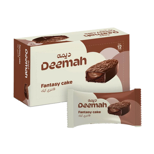 Deemah Fantasy Cake With Chocolate 40 gr ديمة فانتزي كيك بكريمة الشوكلاتة 40 جرام