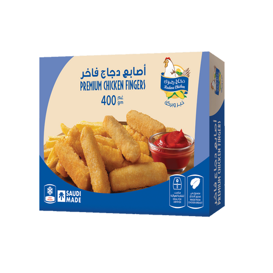 Radwa Premium Chicken Fingers 400g رضوى اصابع دجاج فاخر 400 جرام