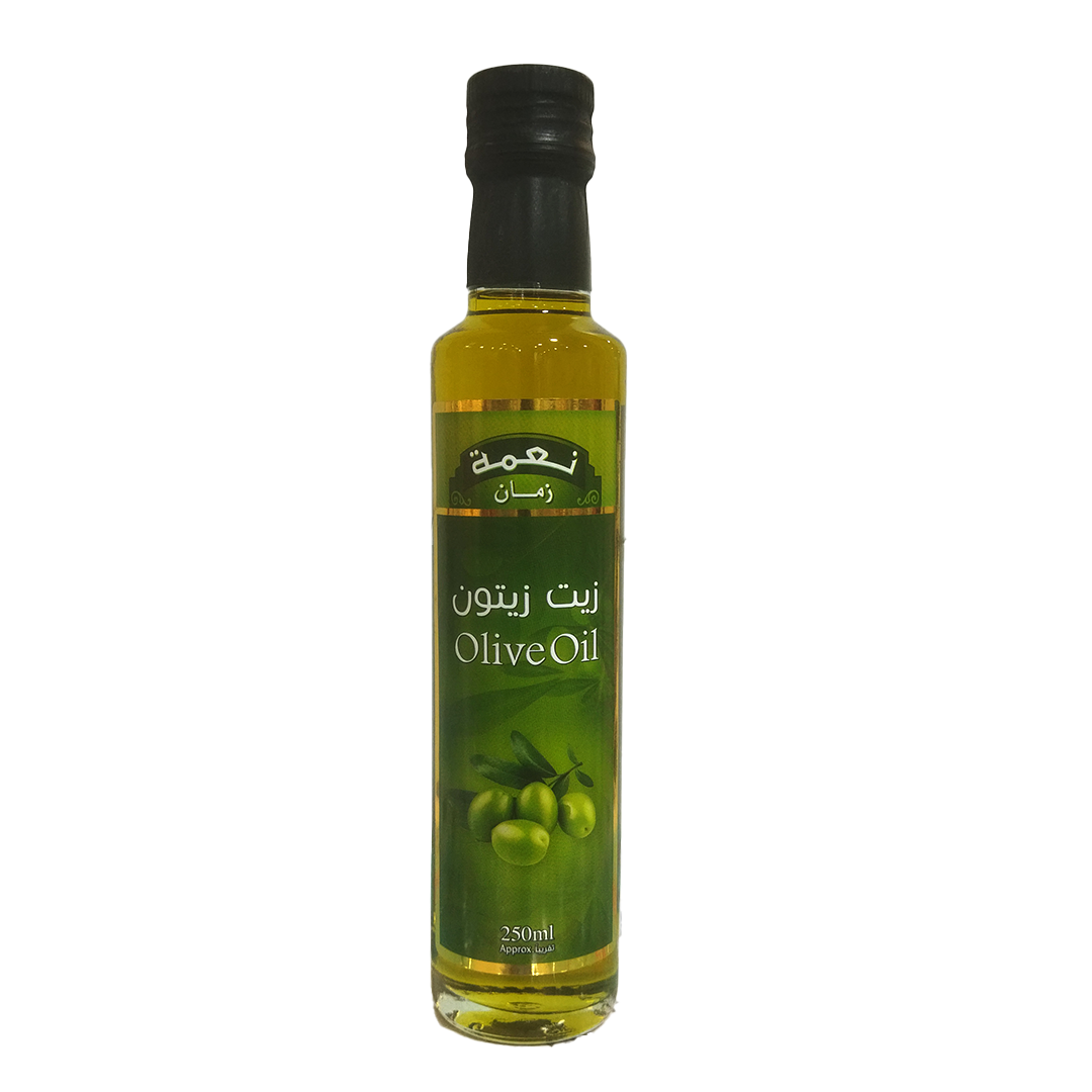 Nemat Zaman Olive Oil 250 ml نعمة زمان زيت زيتون 250 مل