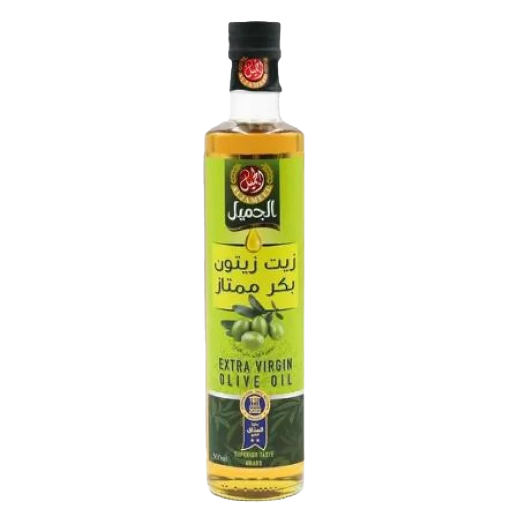 الجميل زيت زيتون بكر ممتاز 500 مل Aljameel Extra Virgin Olive Oil 500 ml