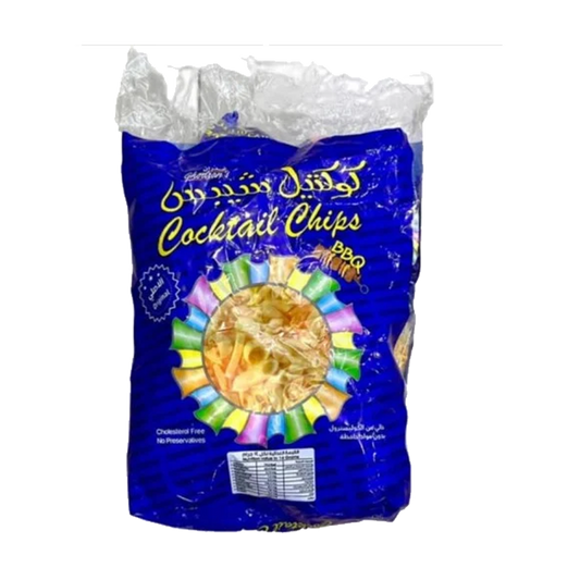 Ghadrans Cocktail Chips Blue 20 x 10gm غدران كوكتيل شيبس ازرق 10غم