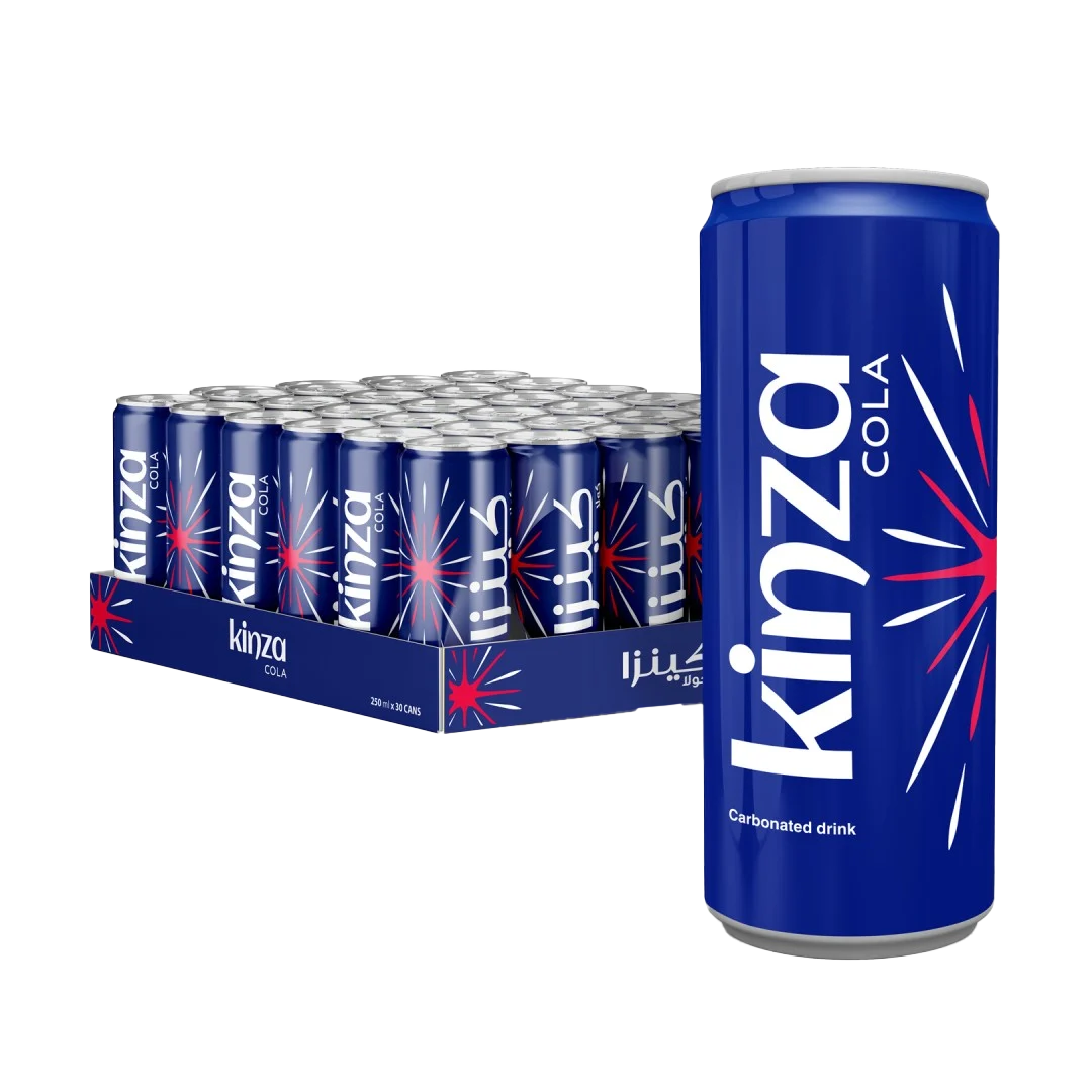 مشروب غازي كنزا كولا250 مل Kinza Cola Soft Drink 250ml