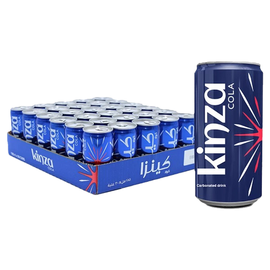 مشروب غازي كنزا كولا 185  مل Kinza Cola Soft Drink 185 ml