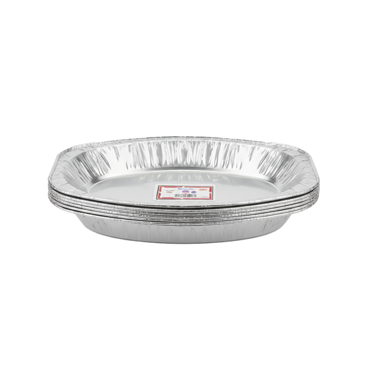 Ritco Plate BQ Big - 3  pcs ريتكو صحن قصدير  مشاوي كبير بيضاوي 3 حبات