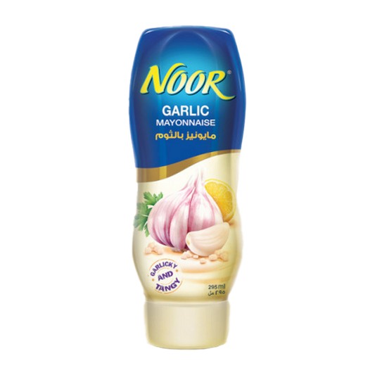 Noor Mayonnaise Garlic 295 ML نور مايونيز بالثوم 295مل