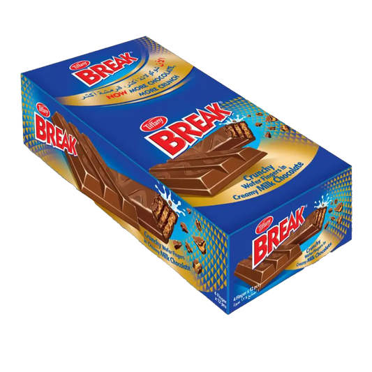 تيفاني بريك اصابع24* 12.5 جرام Tiffany Break Wafer Milk Chocolate 24 x 12.5g