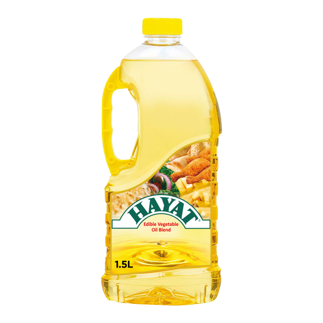 زيت حياة 1.5 لتر | Hayat Vegetable Oil 1.5 ltr