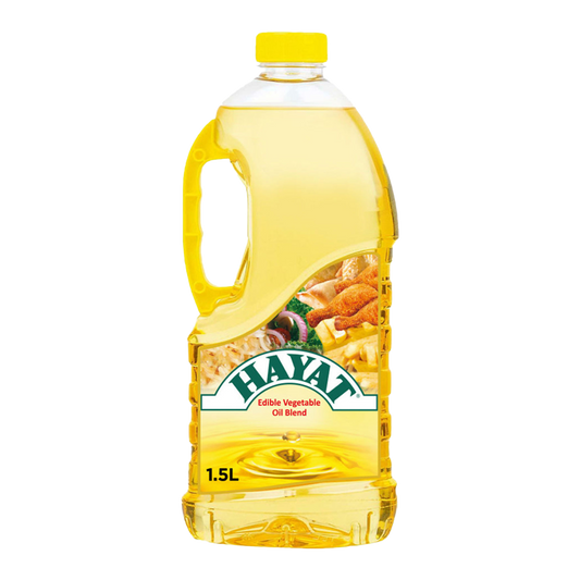 زيت حياة 1.5 لتر | Hayat Vegetable Oil 1.5 ltr