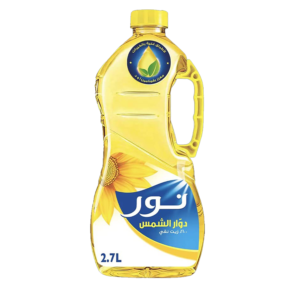 Noor Sunflower 100% Pure Oil 2.7ltr زيت نور 2.7لتر