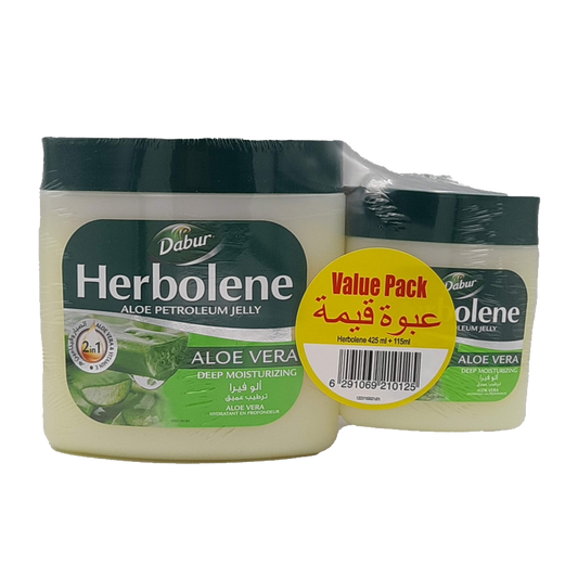 Dabur Herbolene Aloe Jelly 425ml+115ml دابر هيربولين425مل عرض