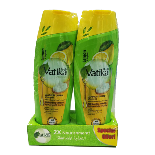 Vatika Repair & Restore Shampoo Honey & Egg 2x350 ml فاتيكا شامبو يصلح ويحافظ عرض 2×350مل