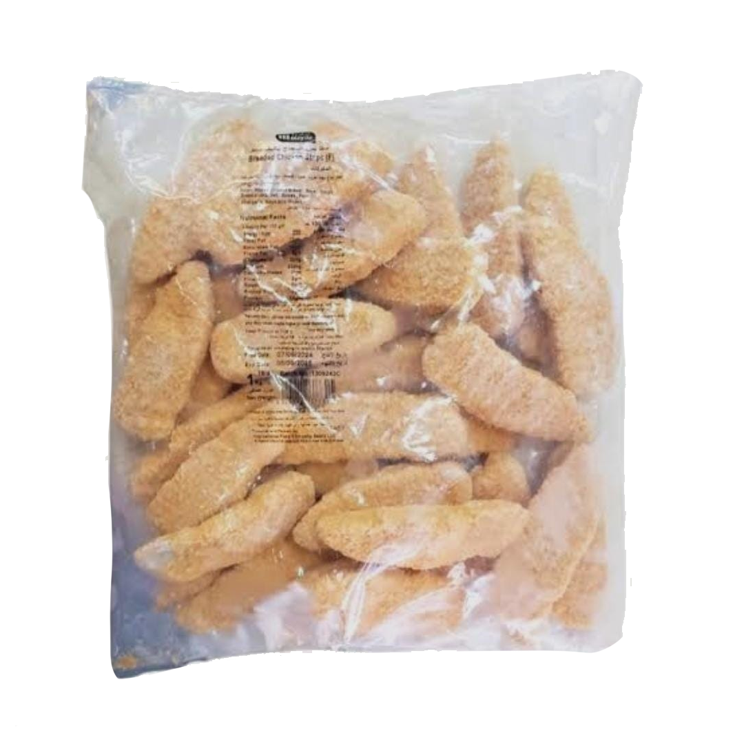 Mayda Breaded Chicken Strips 1 kg مايدا ستربس دجاج بالبقسماط 1 كيلو
