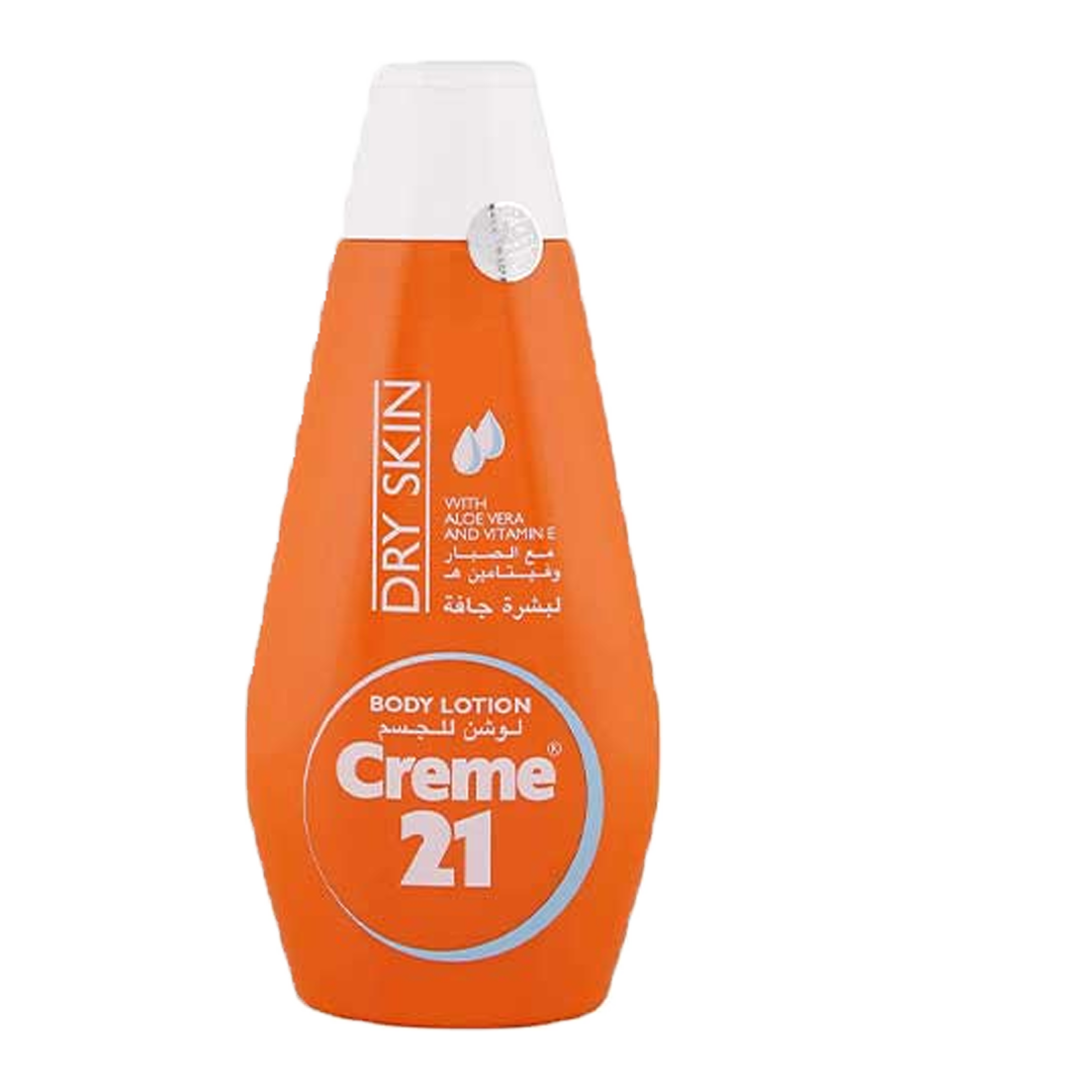 Creme 21 Body Lotion Dry Skin 400ml لوشن 21 لوشن للجسم ابشرة جافة  400مل
