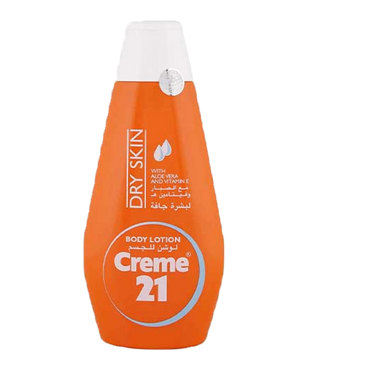 Creme 21 Body Lotion Dry Skin 400ml لوشن 21 لوشن للجسم ابشرة جافة  400مل
