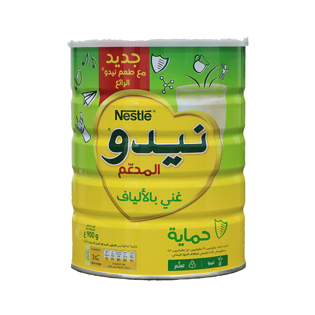 نيدو حليب مدعم بالالياف 900 جرام | Nido Fortified Milk Powder 900g