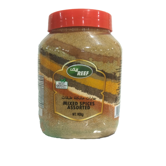 Alreef Mixed Spices Assrt 800gm الريف بهارات مشكلة طبقات 800غم
