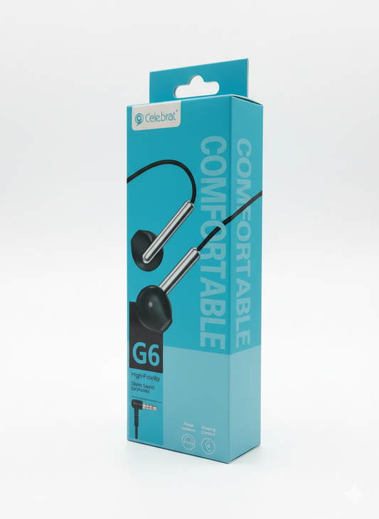 Celebrat Stereo Earphone سلبريت سماعة جوال