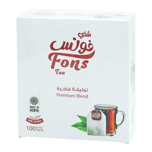 Fons Premium Kenya Tea 100 Bags فونس شاي كيني فاخرة 100 كيس