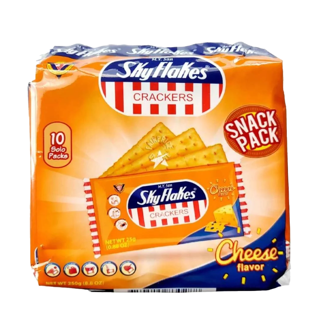 Sky Flakes biscuits with cheese 20*10*25g بسكويت سكاي فليكس بالجبن 20*10*25 جم