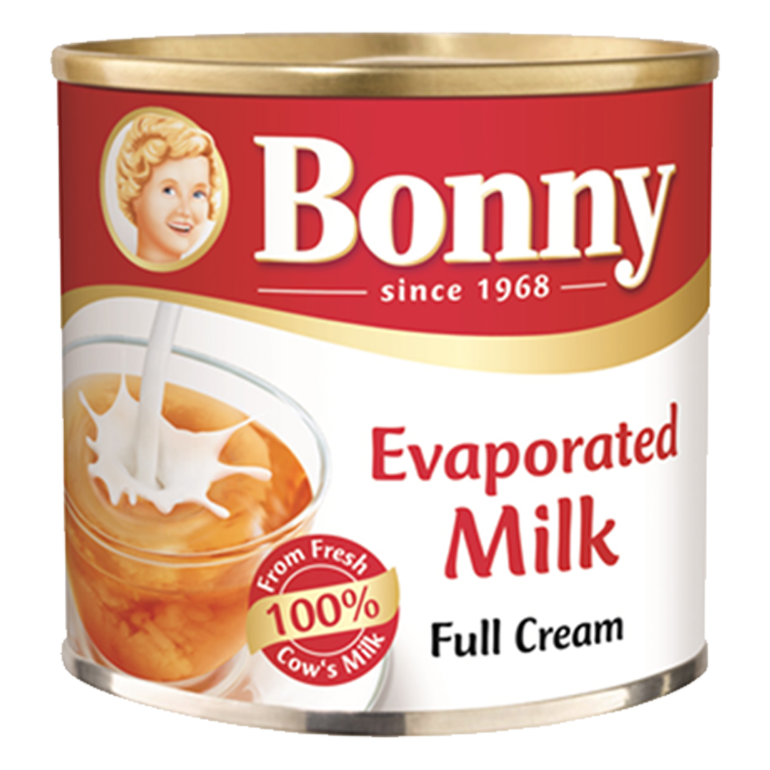 بوني حليب مبخر كامل الدسم 170غم | Bonny Full Cream Evaporated Milk 170g