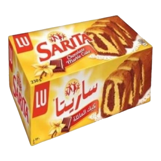 LU Sarita Chocolate Marble Cake 200g ساريتا كيك مربل شوكولاتة 200جم