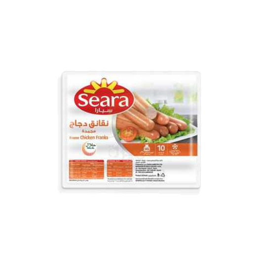 Seara Chicken Franks Smoked 340g سيارا نقانق دجاج مدخن  340 جرام