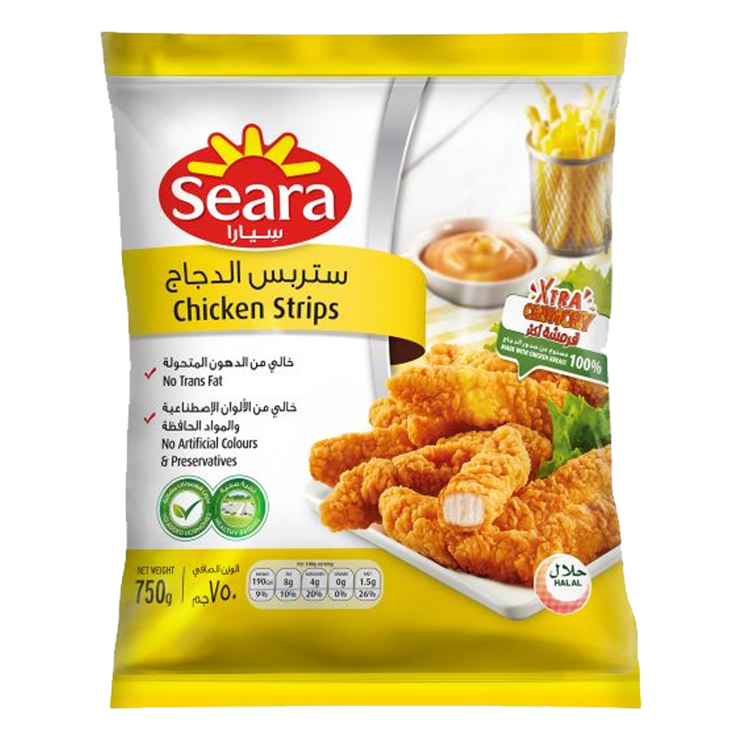 سيارا ستربس الدجاج 750غم Seara Chicken Strips 750gm