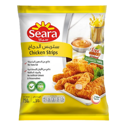 سيارا ستربس الدجاج 750غم Seara Chicken Strips 750gm