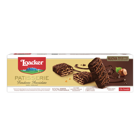 Loacker Gran Pasticceria Dark Hazelnut 100g لواكر باتسري 100ج بندق دارك 1*18