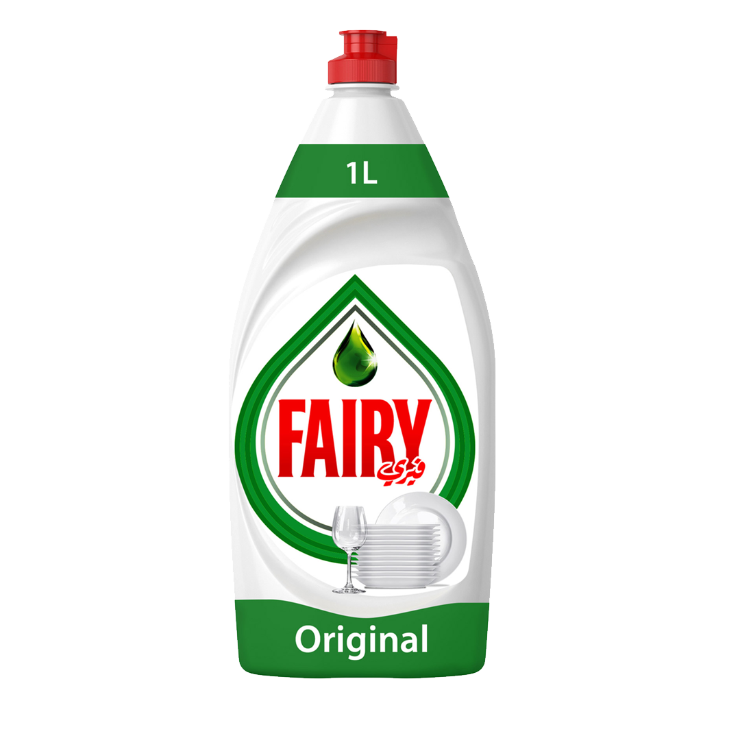 Fairy Dishwash Original Clean 1ltr فيري النظافة الاصلية 1لتر