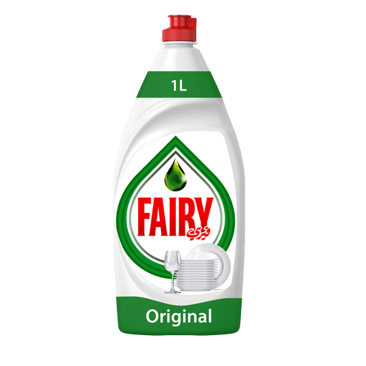 Fairy Dishwash Original Clean 1ltr فيري النظافة الاصلية 1لتر