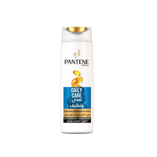 Pantene Shampoo 2 in 1 Daily Care 190ml بانتين شامبو صحي ونظيف 190مل
