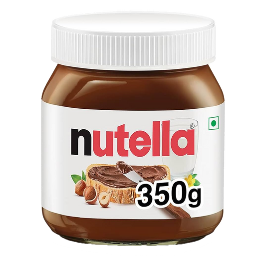 Nutella Hazelnut Spread With Cocoa 350gm نوتيلا كريمة البندق والكاكاو 350غم