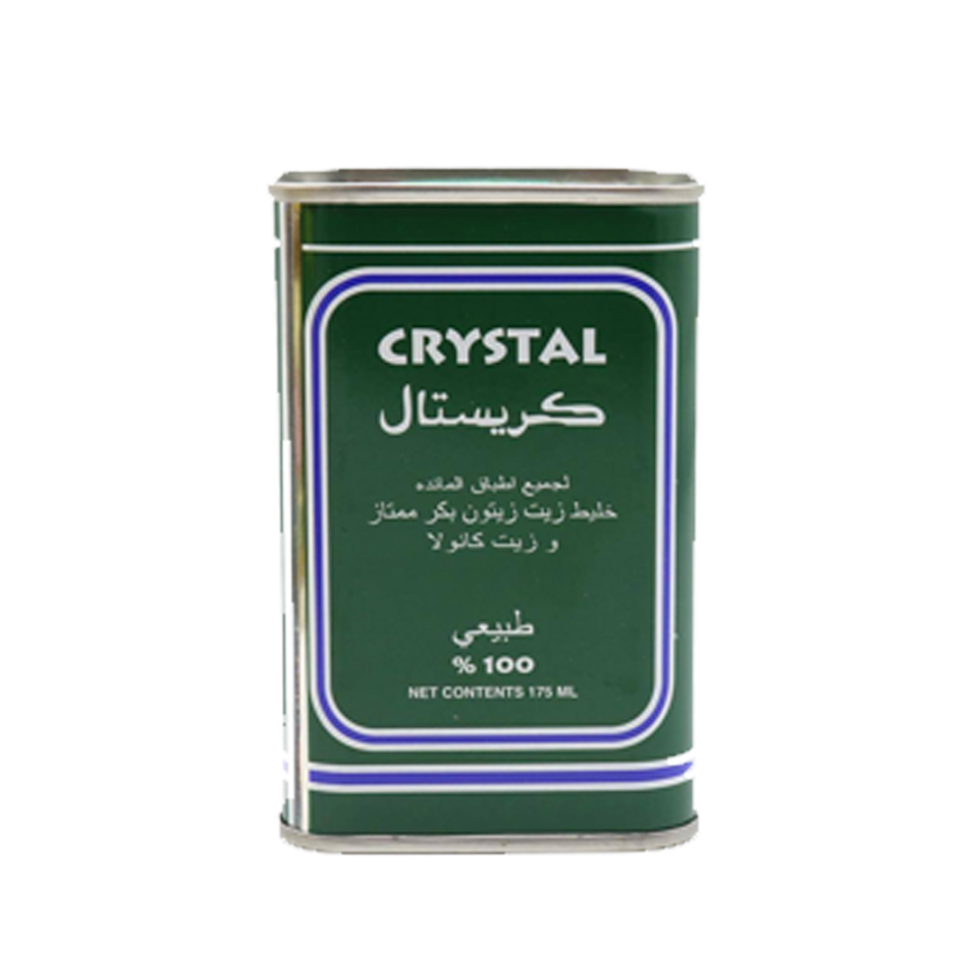 Crystal Virgin Olive Oil and Canola Oil 175 ml كريستال خليط زيوت نباتية 175مل