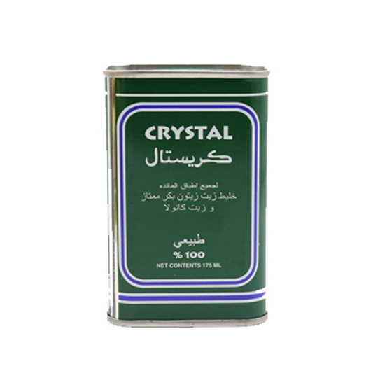 Crystal Virgin Olive Oil and Canola Oil 175 ml كريستال خليط زيوت نباتية 175مل