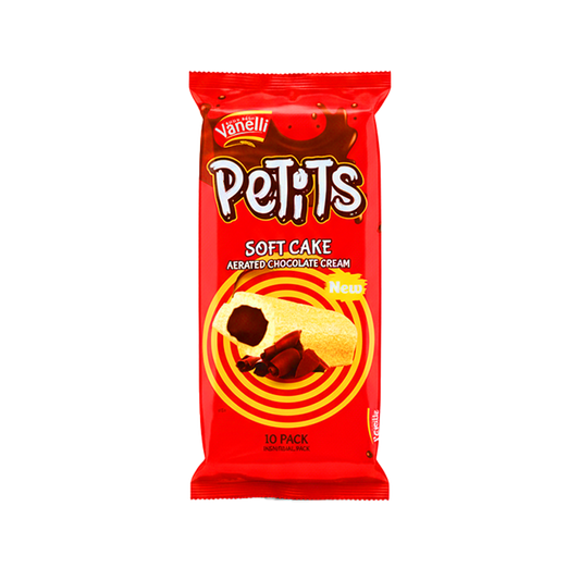 Ghadrans  Petits Soft Cake Aerated Milk Cream 30g x 10 x غدران كعكة مملوءة بكريمة الحليب 30 جرام