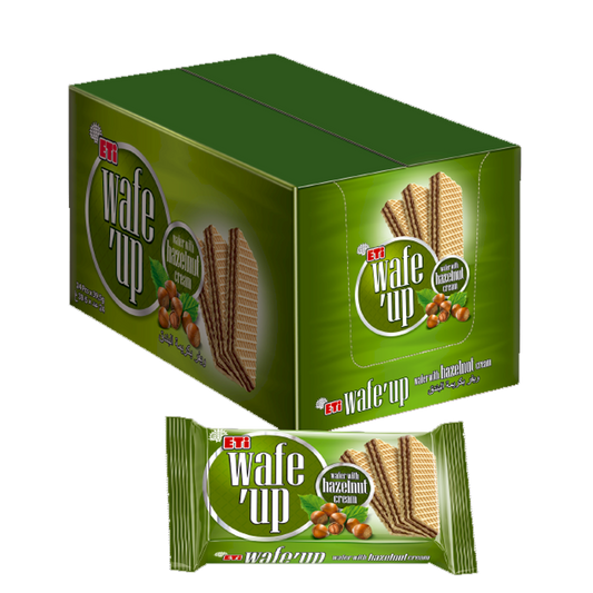 ETI Wafe Up Hazelnut Wafer 39.5g ويف اب ويفر بكريمة البندق 39.5غم