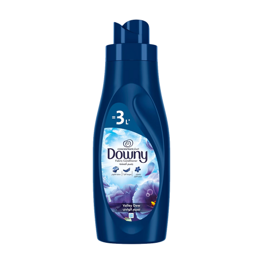 Downy Valley Dew Concentrate Fabric Conditioner 1L داوني بلسم اقمشة نسيم الوادي 1 لتر
