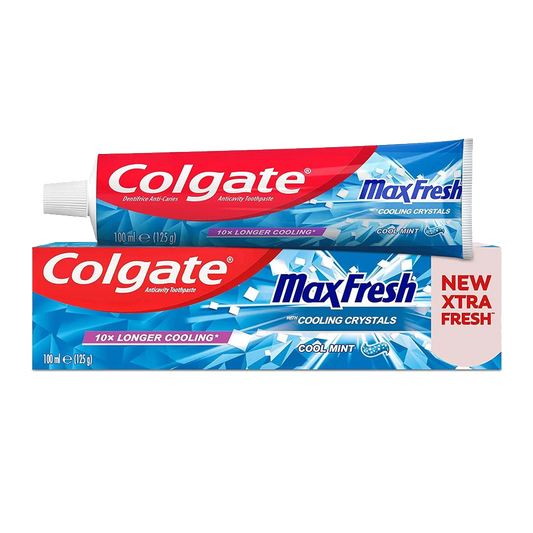 Colgate Max Fresh Cool Mint Toothpaste 100ml كولجيت ماكس فريش انعاش 100مل